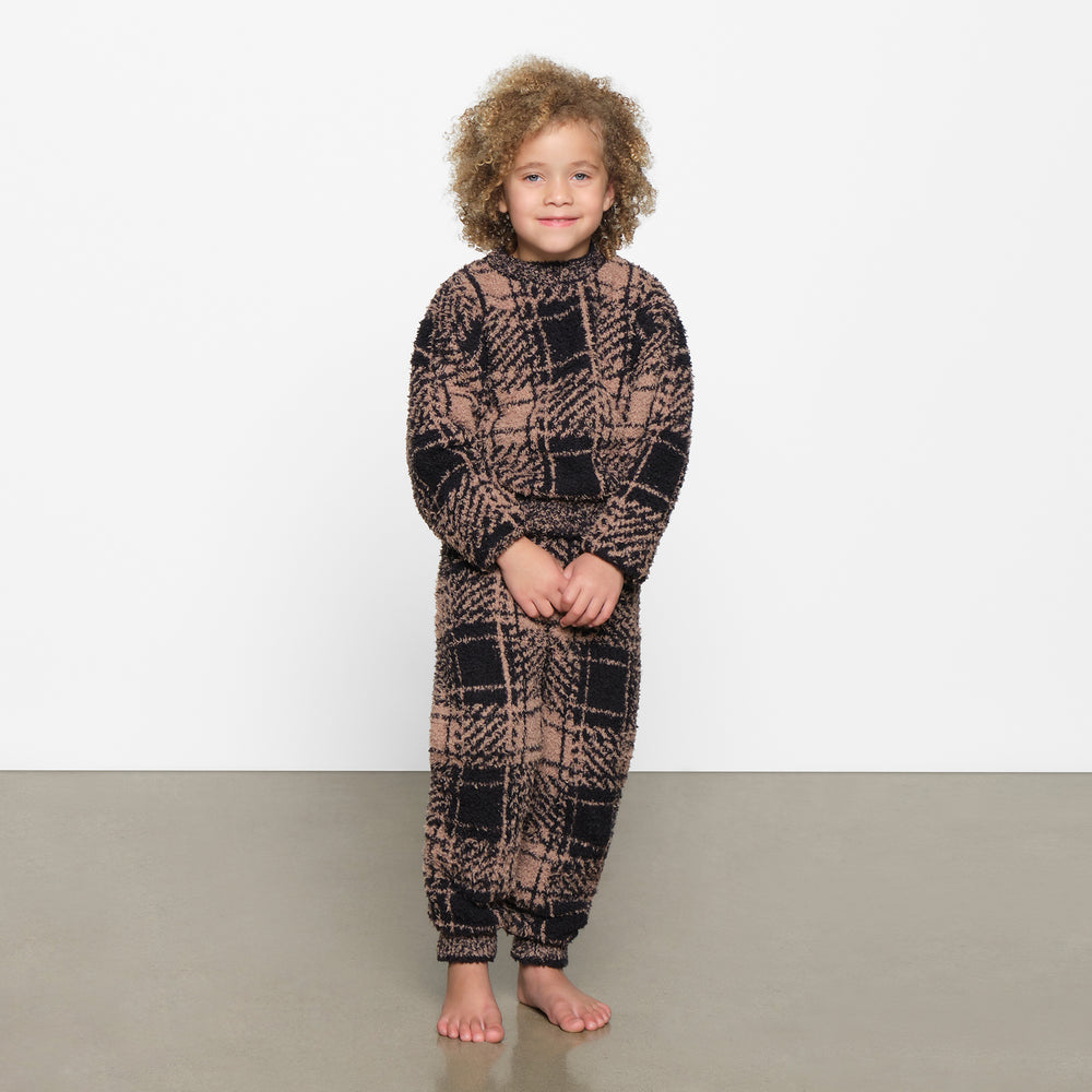Skims COZY KNIT JOGGER Kinderen PLAID | 34ITHQBDP