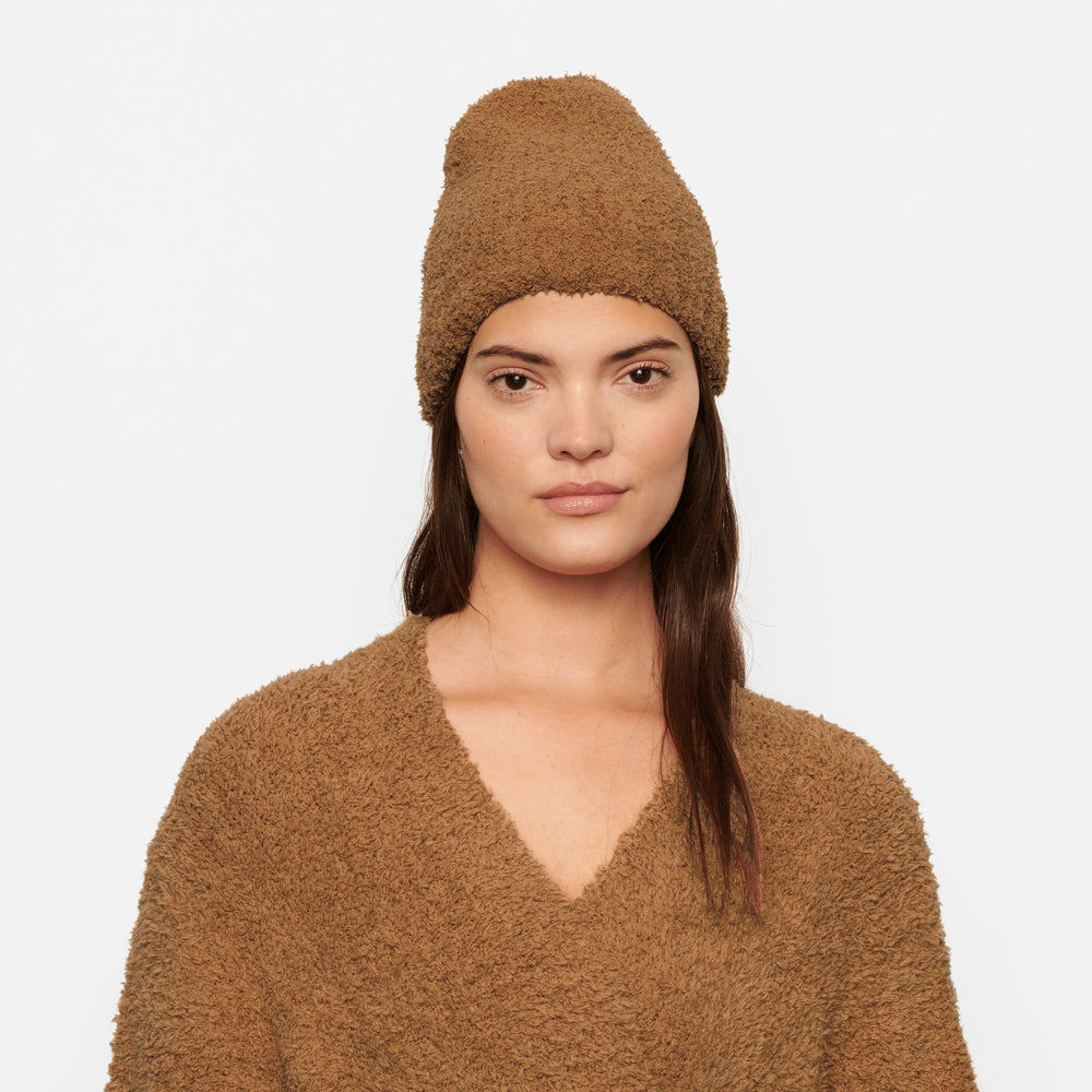 Skims COZY KNIT Muts Bruin | 41ULEWXPI