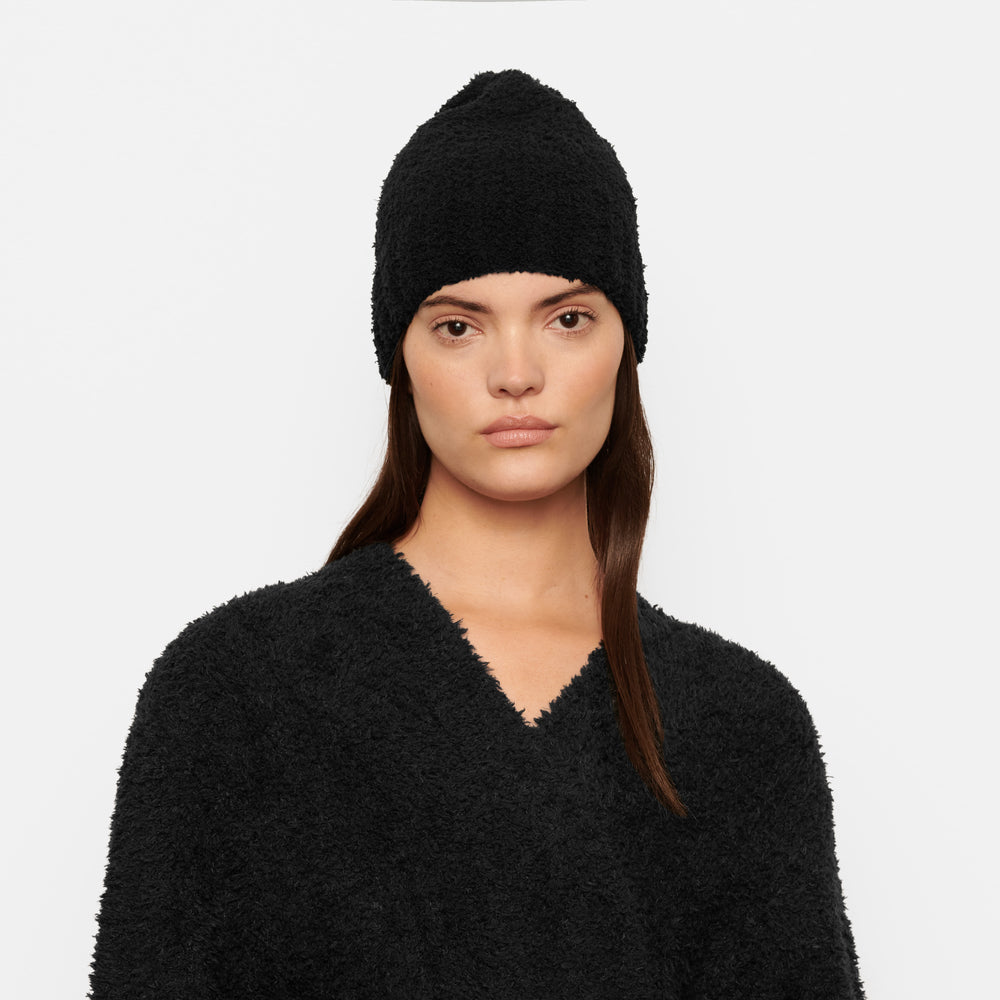 Skims COZY KNIT Muts Zwart | 59TJOWHGV