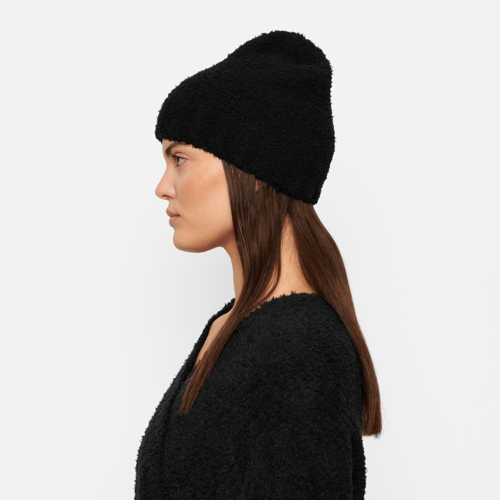 Skims COZY KNIT Muts Zwart | 59TJOWHGV
