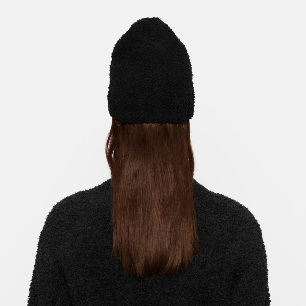 Skims COZY KNIT Muts Zwart | 59TJOWHGV
