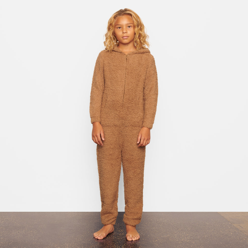 Skims COZY KNIT ONESIE Kinderen Bruin | 45GZPUSXK