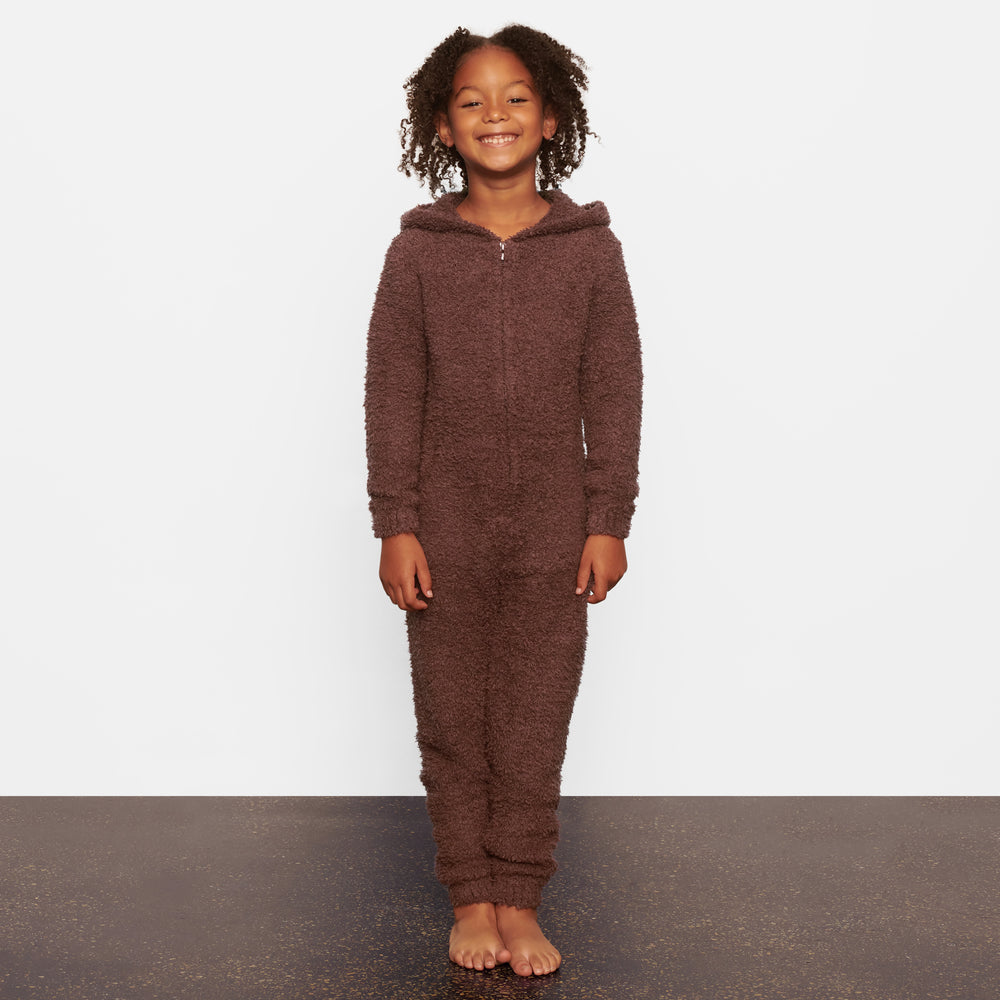 Skims COZY KNIT ONESIE Kinderen Donkerrood | 86VAECOFZ