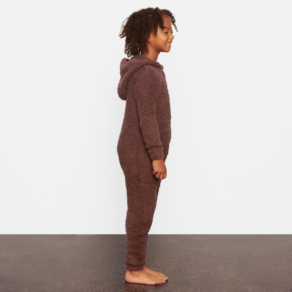 Skims COZY KNIT ONESIE Kinderen Donkerrood | 86VAECOFZ