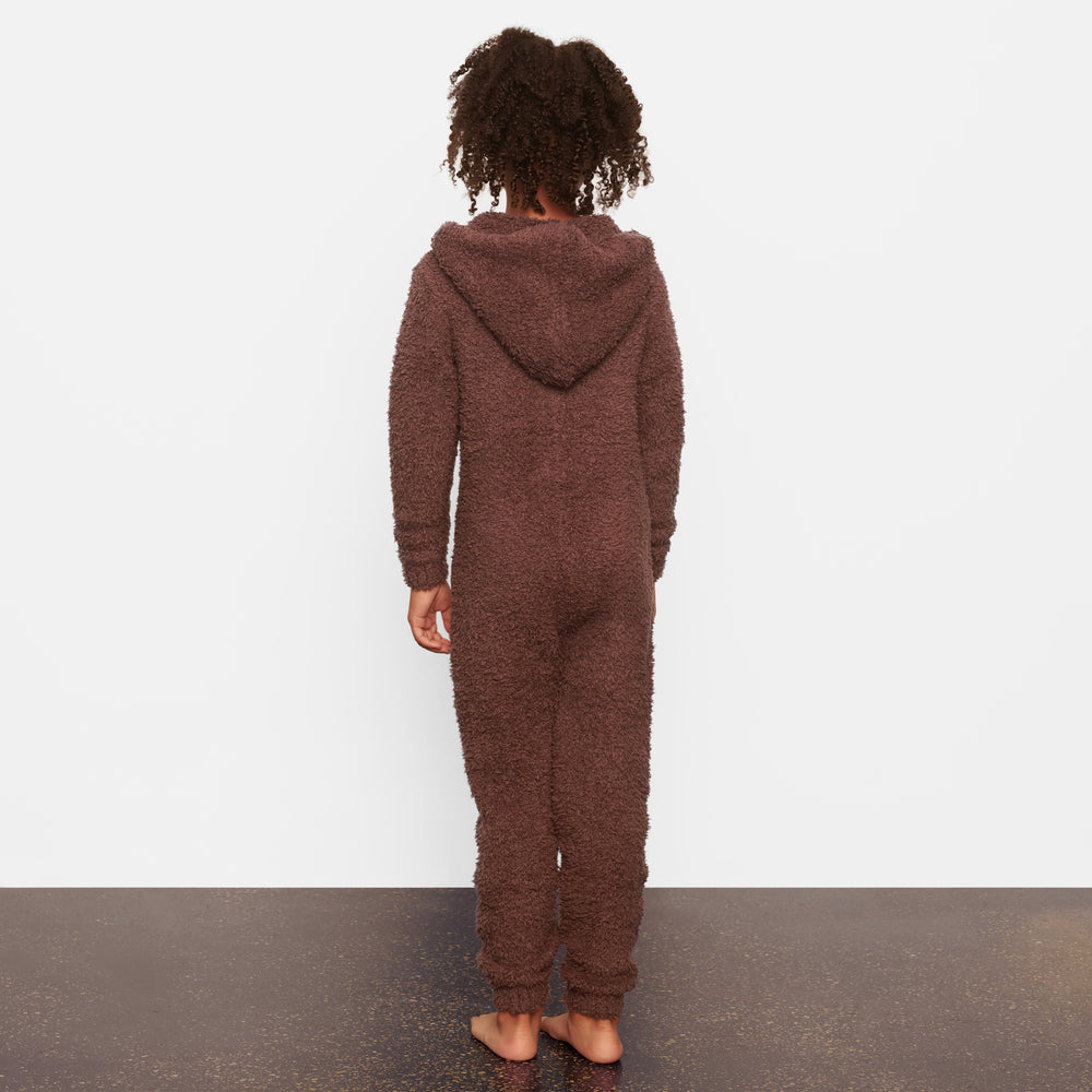 Skims COZY KNIT ONESIE Kinderen Donkerrood | 86VAECOFZ
