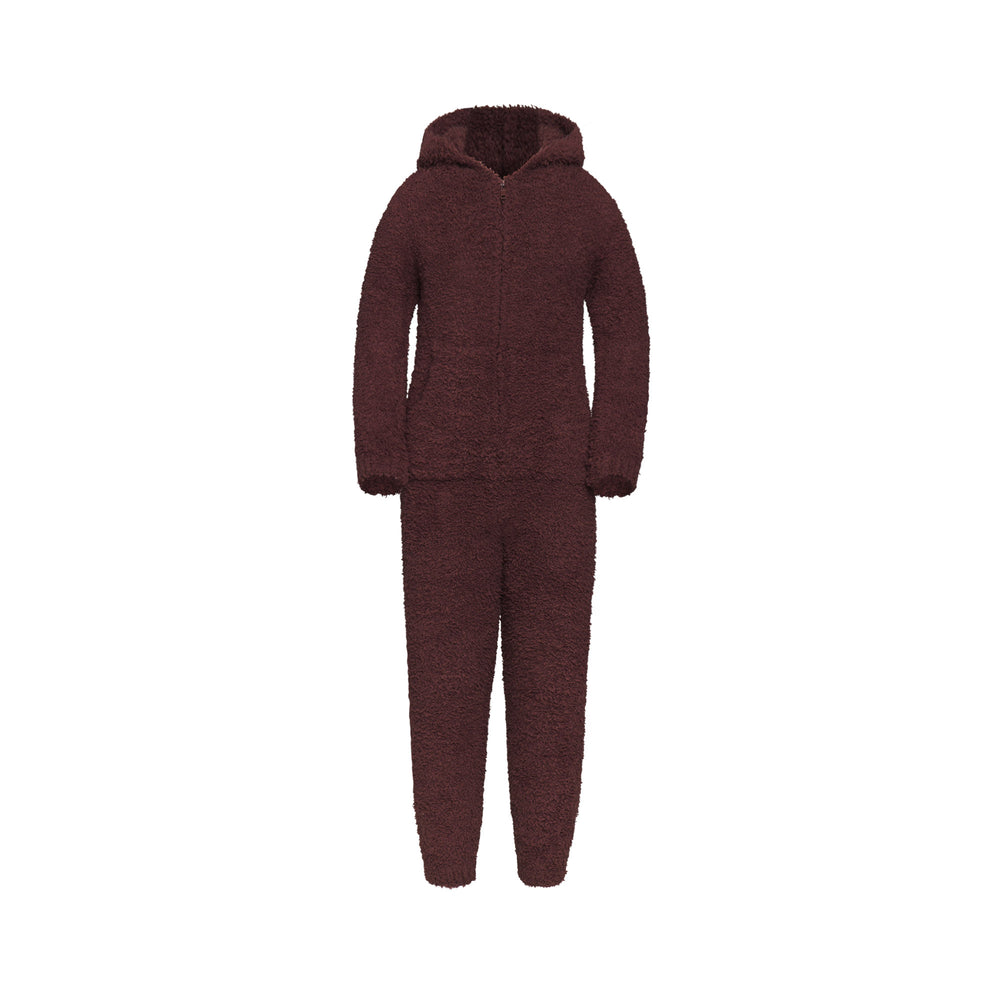 Skims COZY KNIT ONESIE Kinderen Donkerrood | 86VAECOFZ