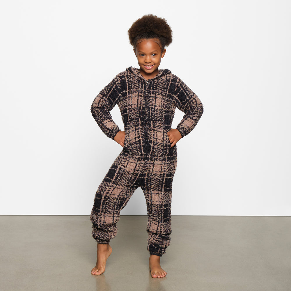 Skims COZY KNIT ONESIE Kinderen PLAID | 58KUBYWLV