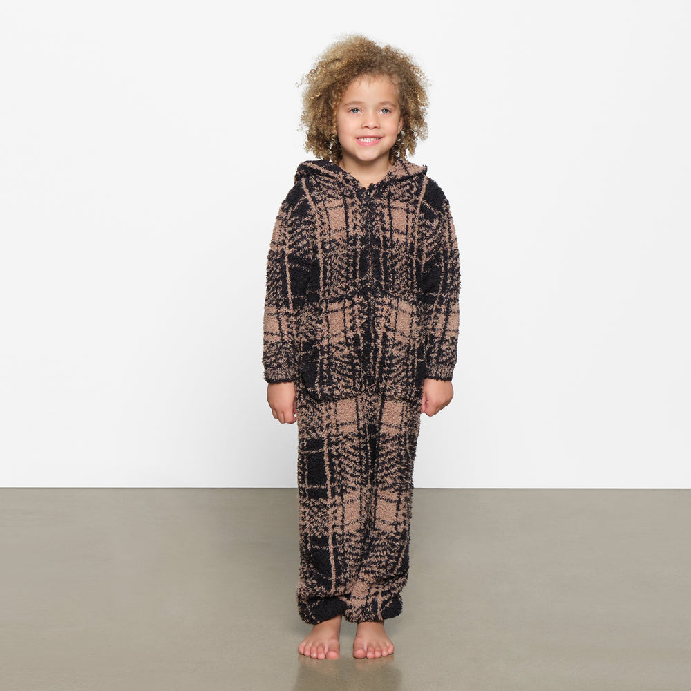 Skims COZY KNIT ONESIE Kinderen PLAID | 58KUBYWLV