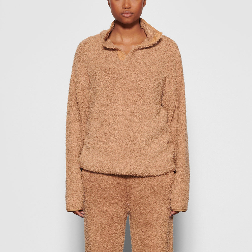 Skims COZY KNIT Pullover Bruin | 82TXGSLVM
