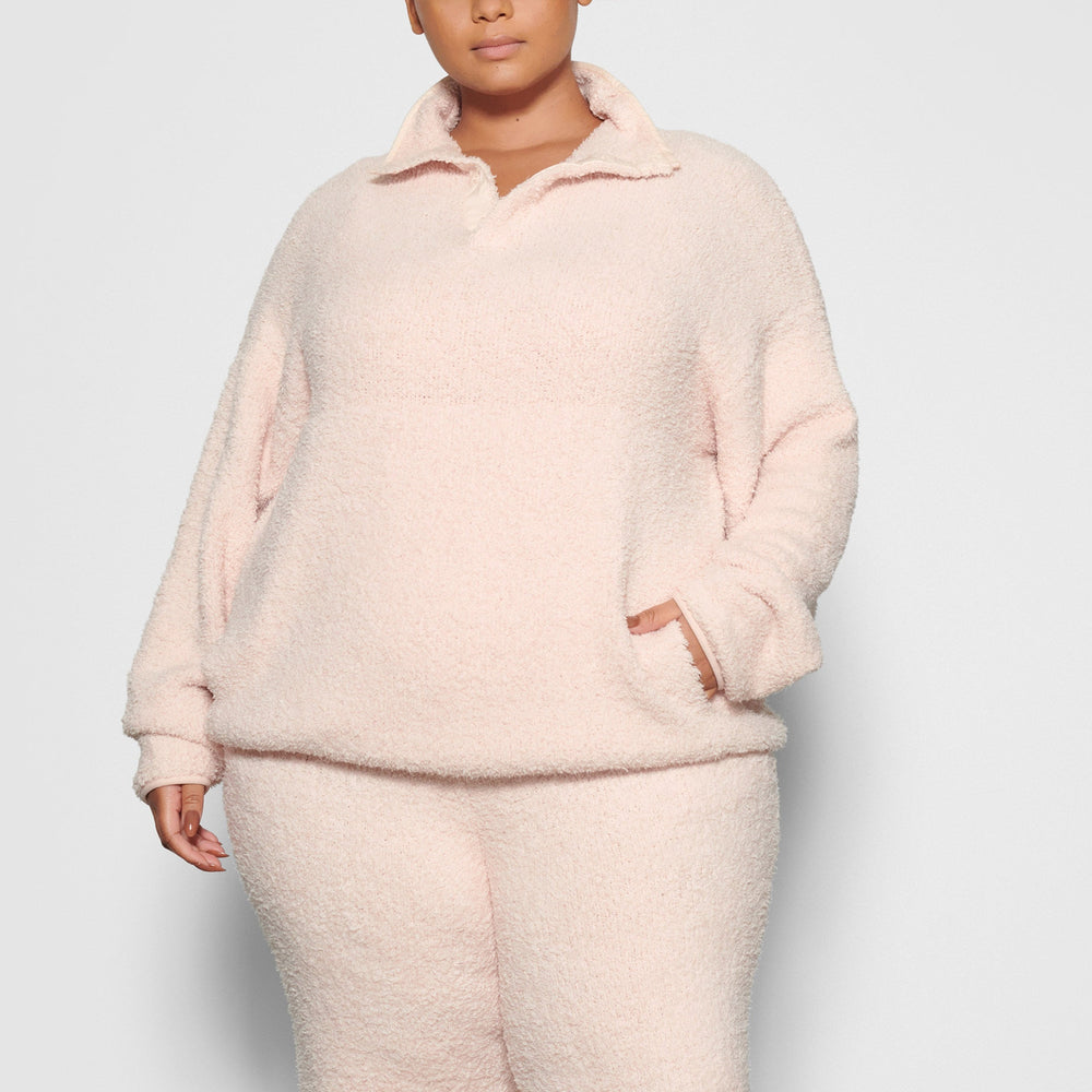 Skims COZY KNIT Pullover Lichtroze | 37XUTHFPS