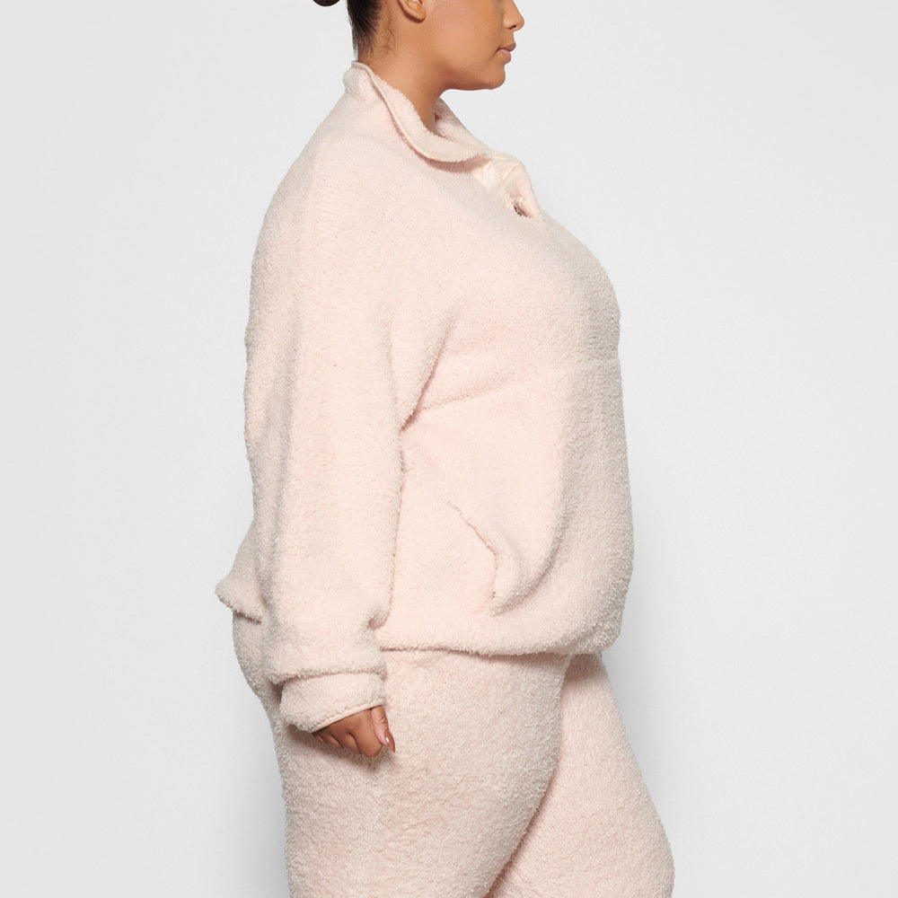 Skims COZY KNIT Pullover Lichtroze | 37XUTHFPS
