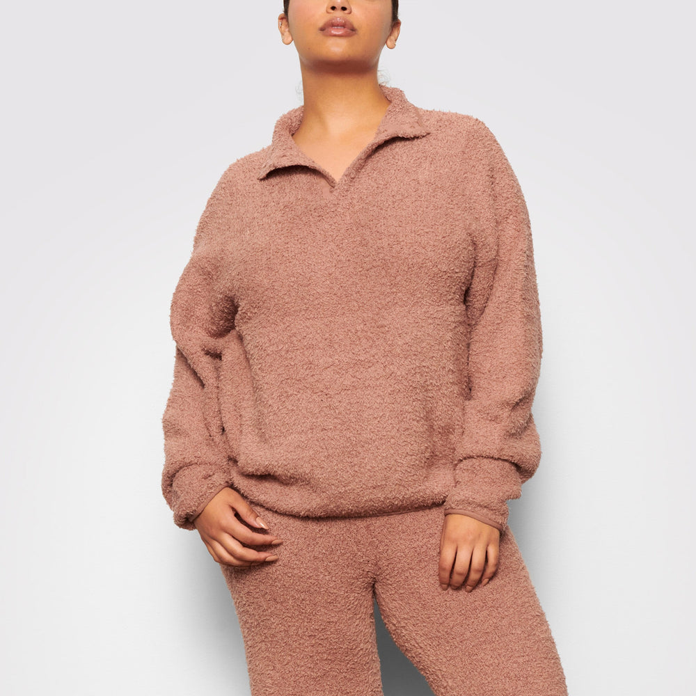 Skims COZY KNIT Pullover Roze | 75YUVBSNQ