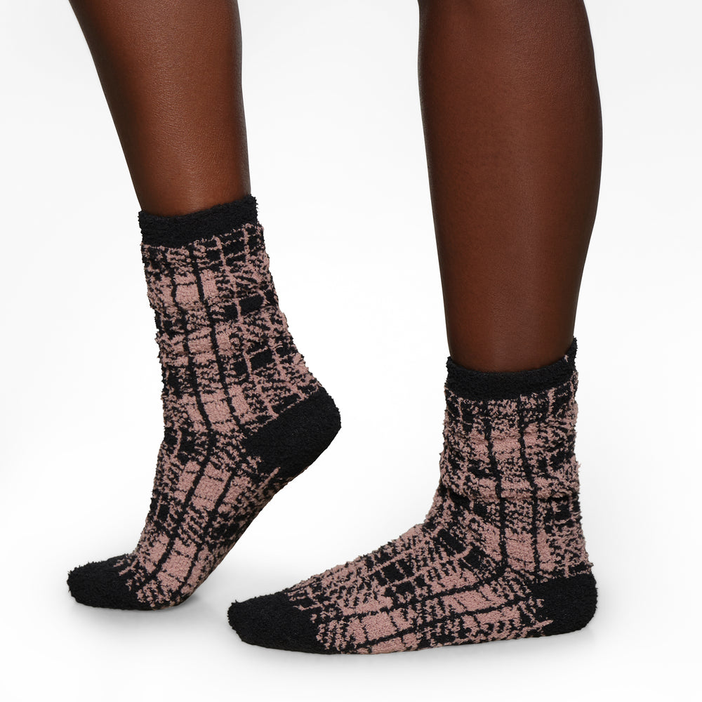 Skims COZY KNIT Sokken PLAID | 59DZSULEJ