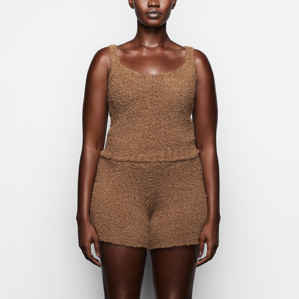 Skims COZY KNIT Tank Bruin | 69GFQBEIT