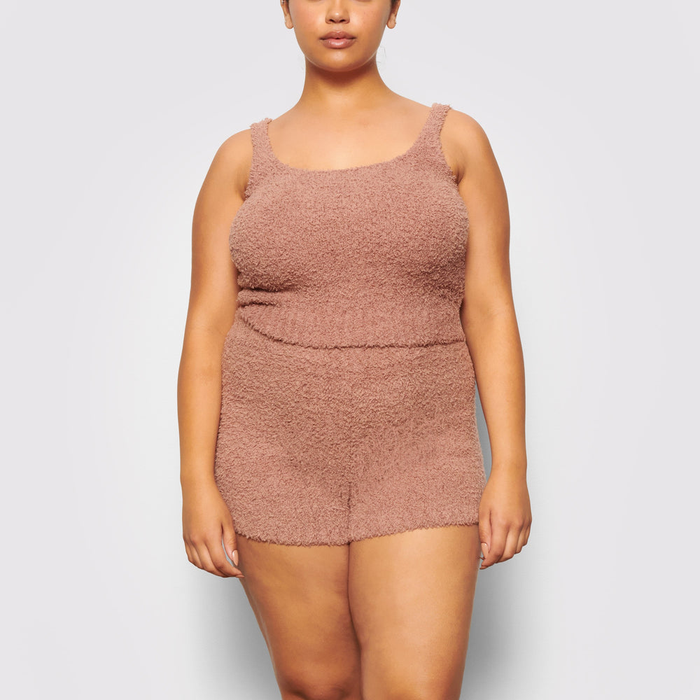 Skims COZY KNIT Tank Roze | 71XYWZDCT