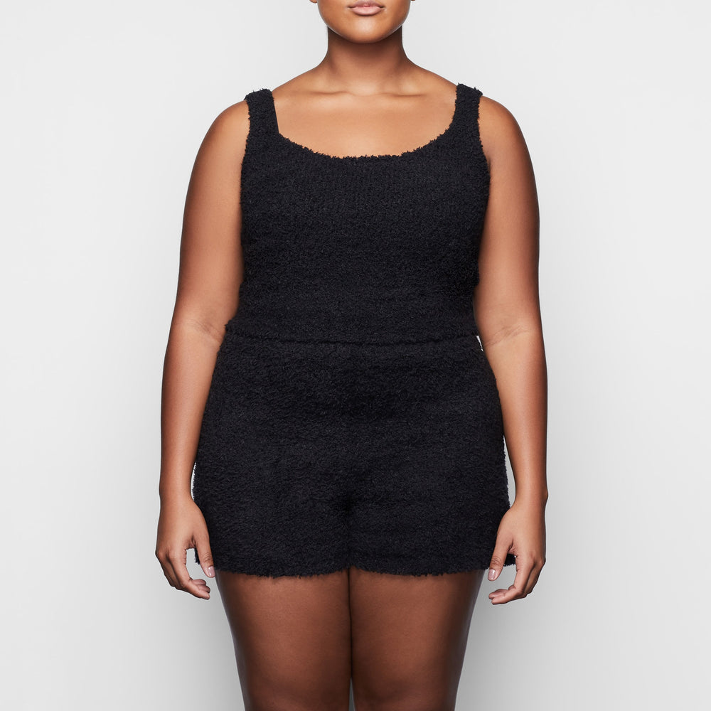 Skims COZY KNIT Tank Zwart | 60PYKCDLO