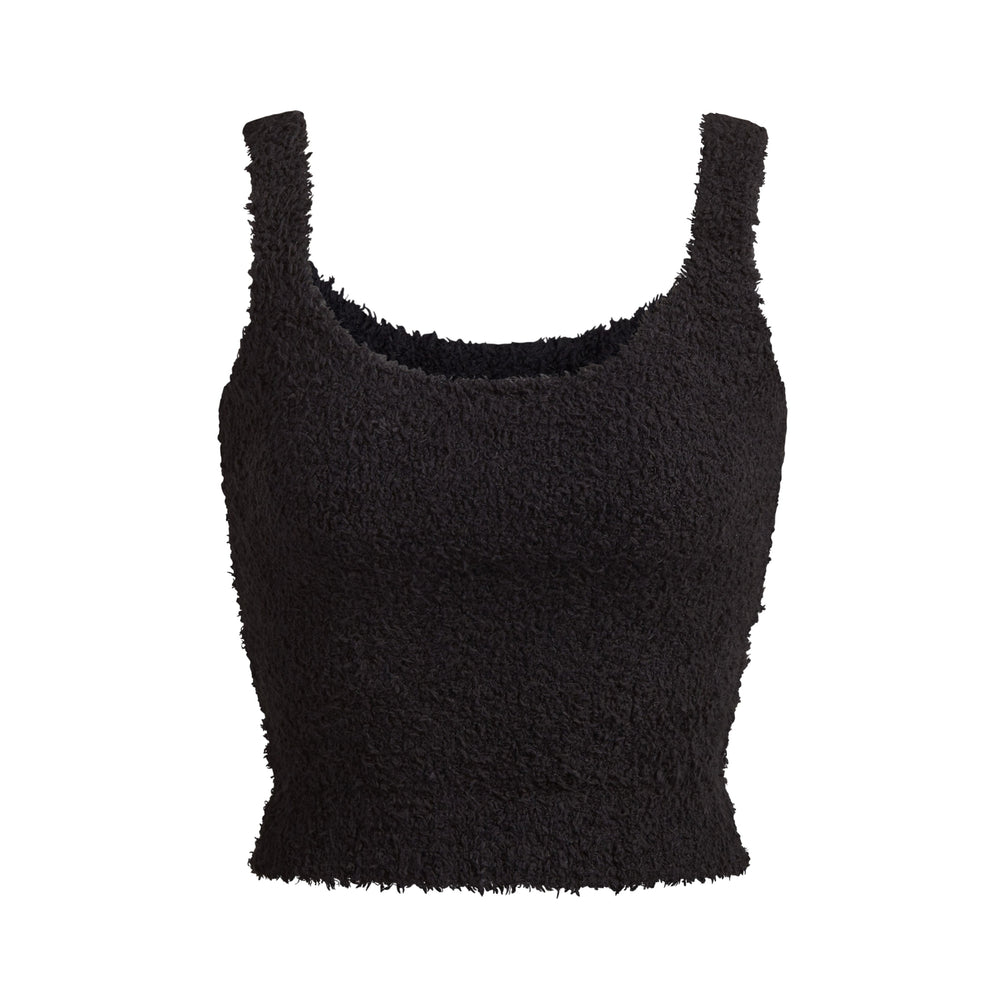 Skims COZY KNIT Tank Zwart | 60PYKCDLO
