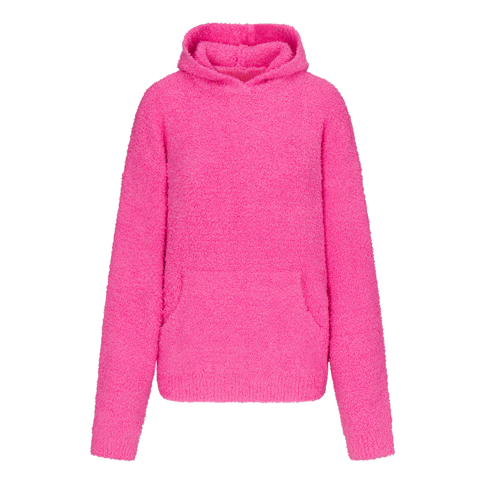 Skims COZY KNIT UNISEX Hoodie Roze | 93SFDYVPO