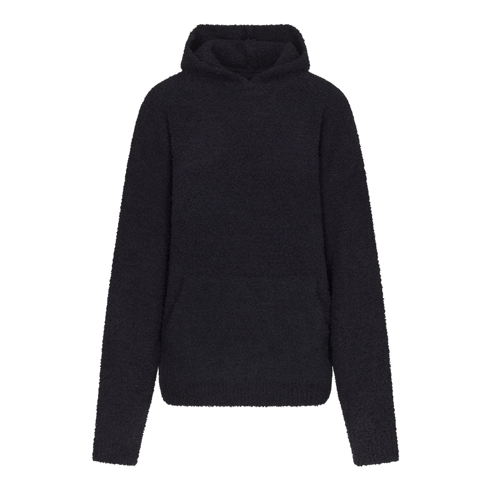 Skims COZY KNIT UNISEX Hoodie Zwart | 69RDPZQTB