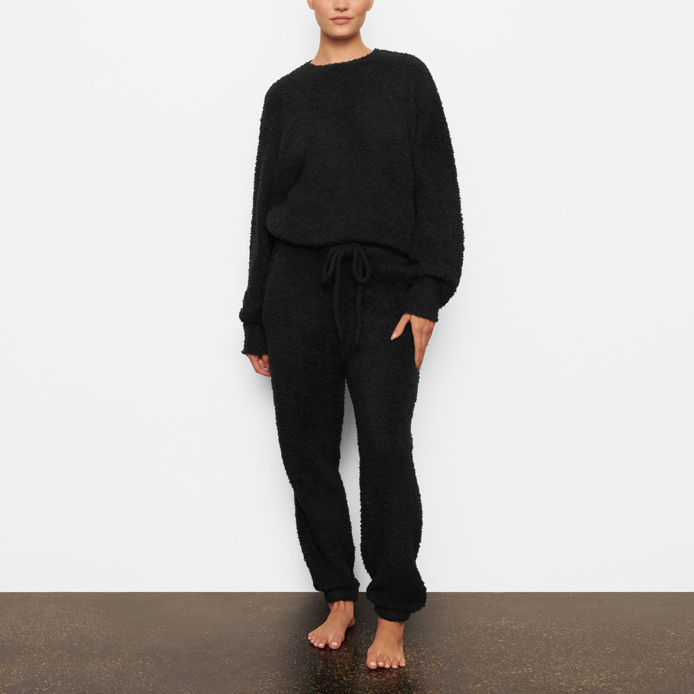 Skims COZY KNIT UNISEX Joggers Zwart | 26DEAGUZJ