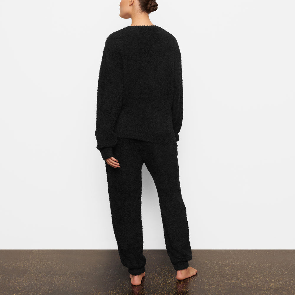 Skims COZY KNIT UNISEX Joggers Zwart | 26DEAGUZJ