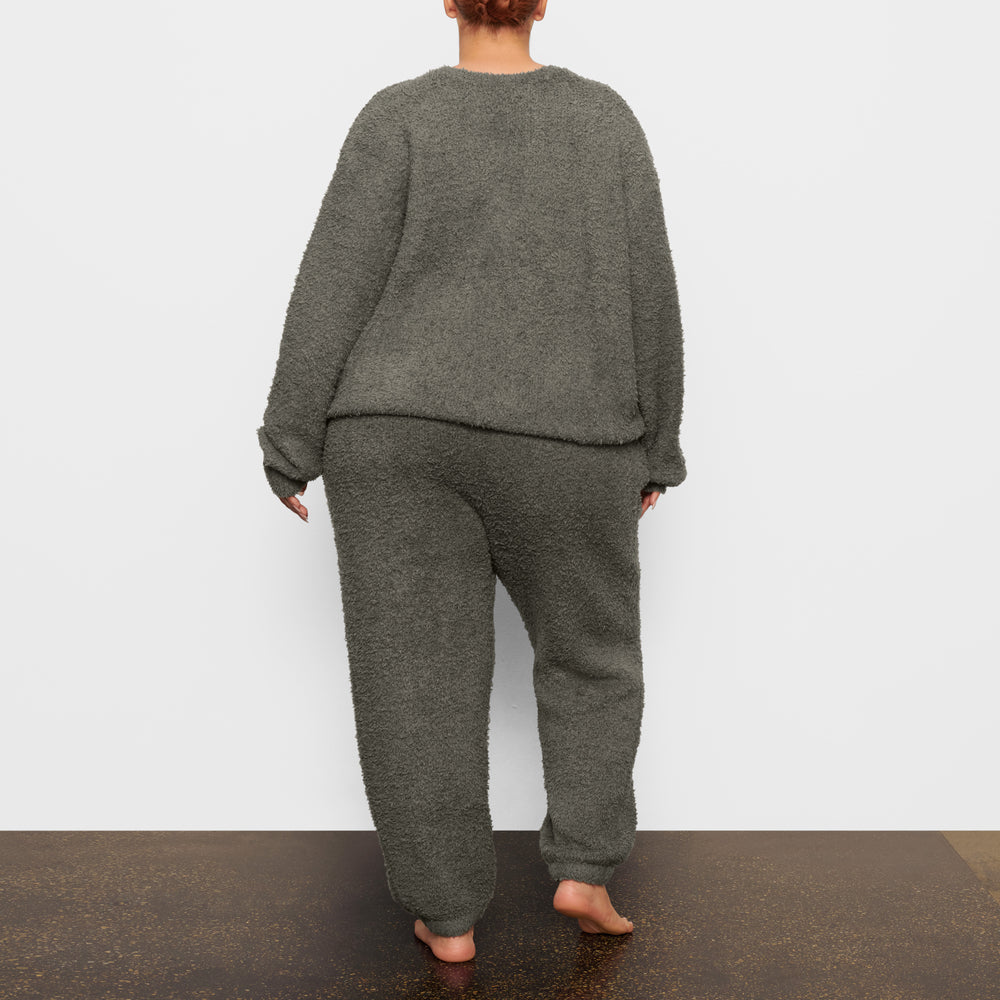 Skims COZY KNIT UNISEX Pullover Grijs | 42XOURWAV