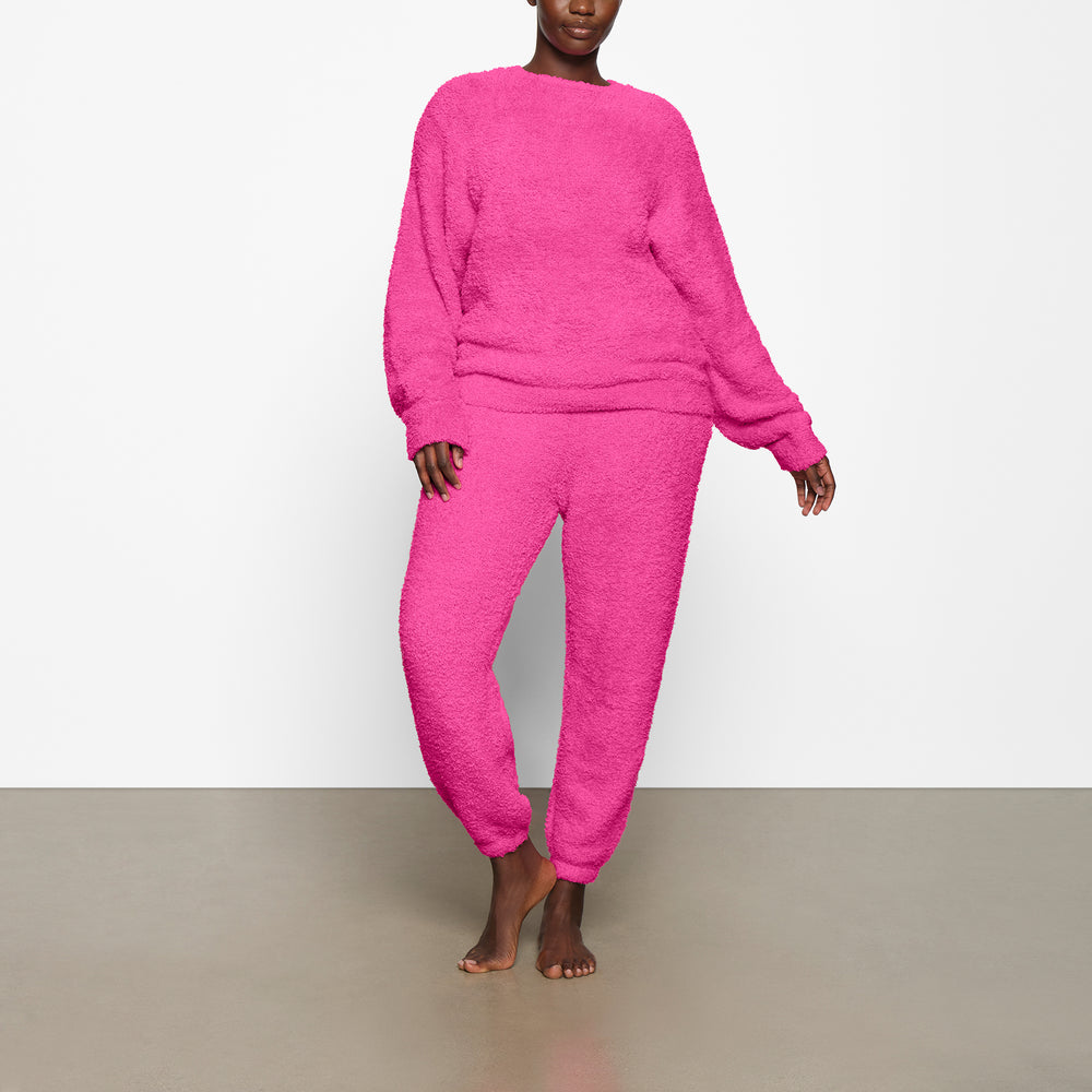 Skims COZY KNIT UNISEX Pullover Roze | 82MQWLDBS