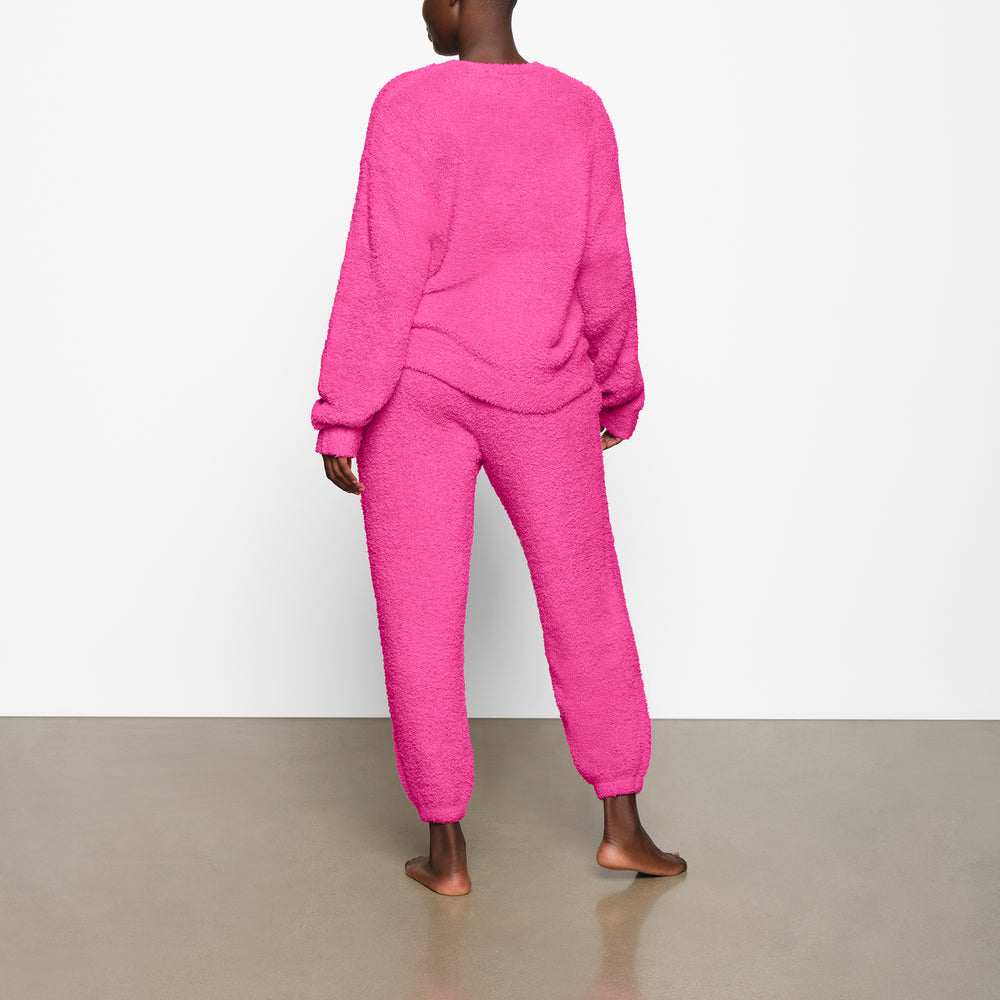 Skims COZY KNIT UNISEX Pullover Roze | 82MQWLDBS