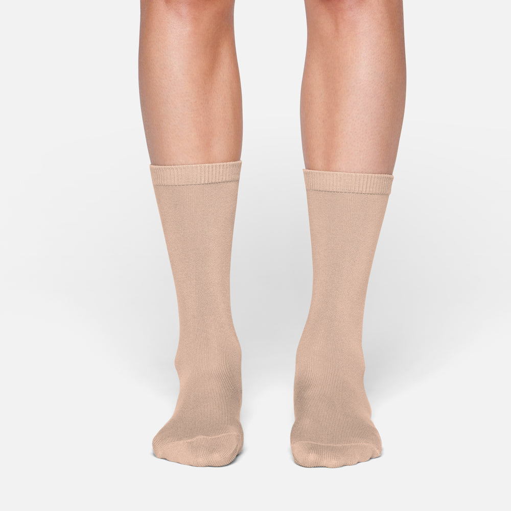 Skims EVERYDAY CREW Sokken Beige | 61NAEPFUJ