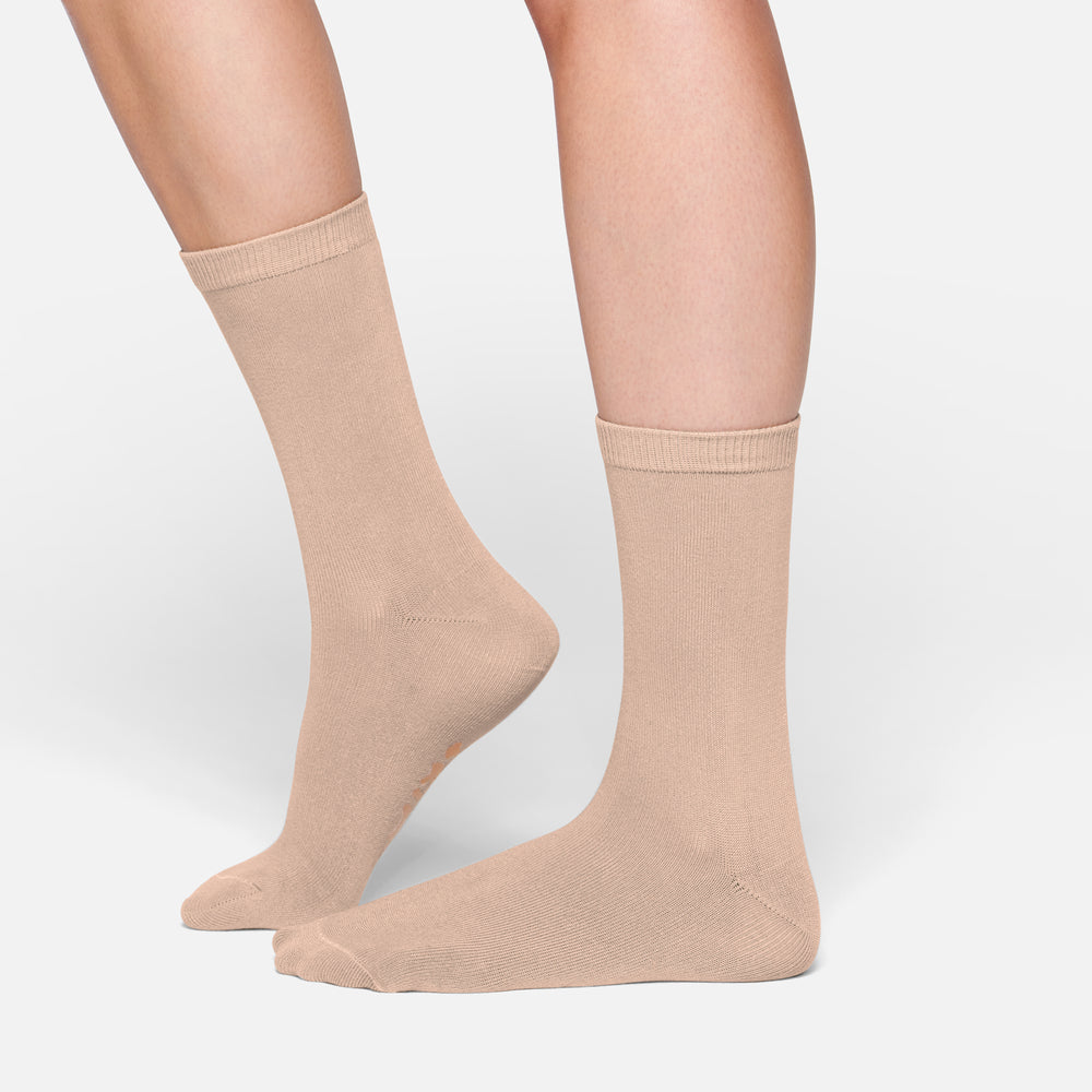 Skims EVERYDAY CREW Sokken Beige | 61NAEPFUJ
