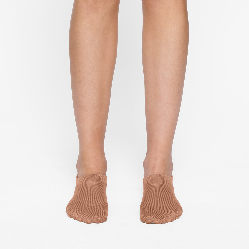 Skims EVERYDAY LOW RIB ANKLE Sokken Abrikoos | 80CDKRIZJ