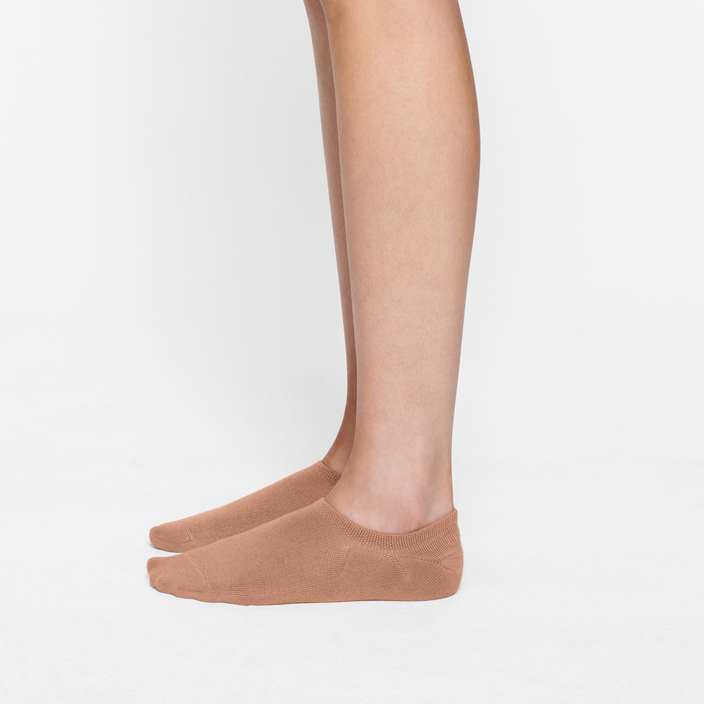 Skims EVERYDAY LOW RIB ANKLE Sokken Abrikoos | 80CDKRIZJ