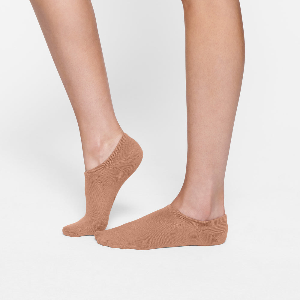 Skims EVERYDAY LOW RIB ANKLE Sokken Abrikoos | 80CDKRIZJ