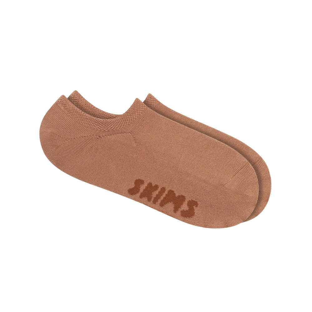 Skims EVERYDAY LOW RIB ANKLE Sokken Abrikoos | 80CDKRIZJ