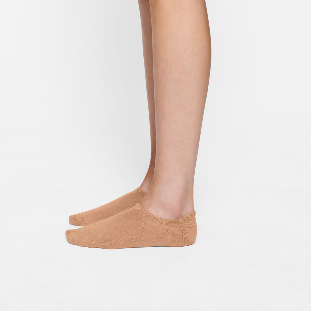 Skims EVERYDAY LOW RIB ANKLE Sokken Beige | 31SNCHVXO