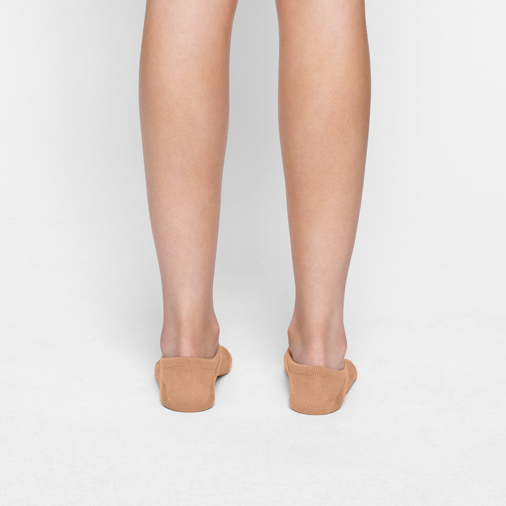 Skims EVERYDAY LOW RIB ANKLE Sokken Beige | 31SNCHVXO