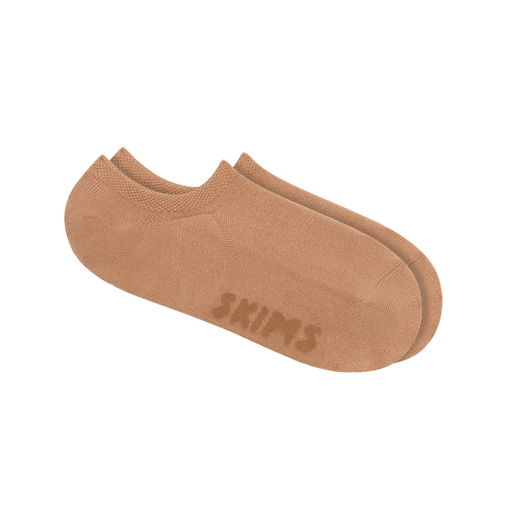Skims EVERYDAY LOW RIB ANKLE Sokken Beige | 31SNCHVXO