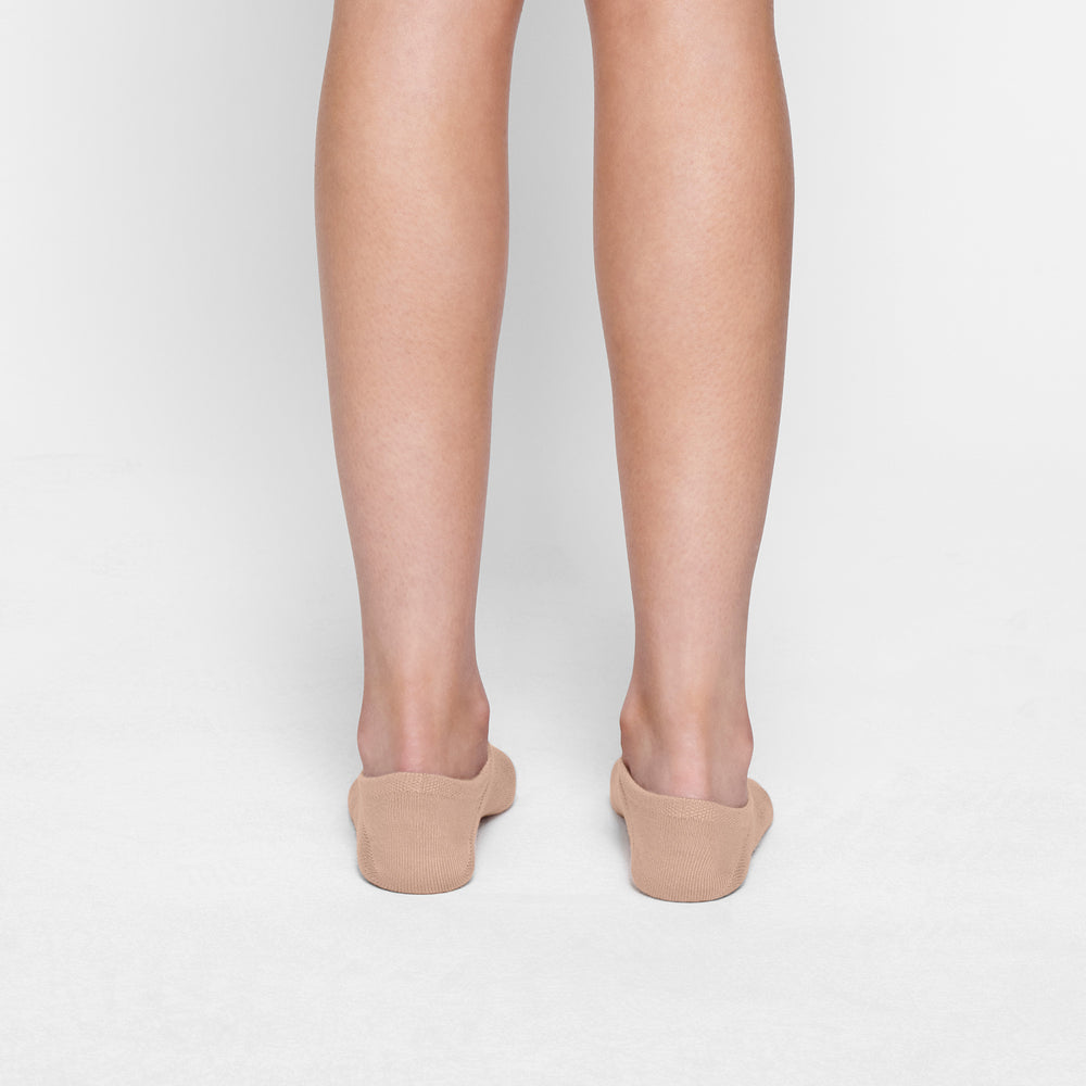 Skims EVERYDAY LOW RIB ANKLE Sokken Beige | 49HEVWSZX