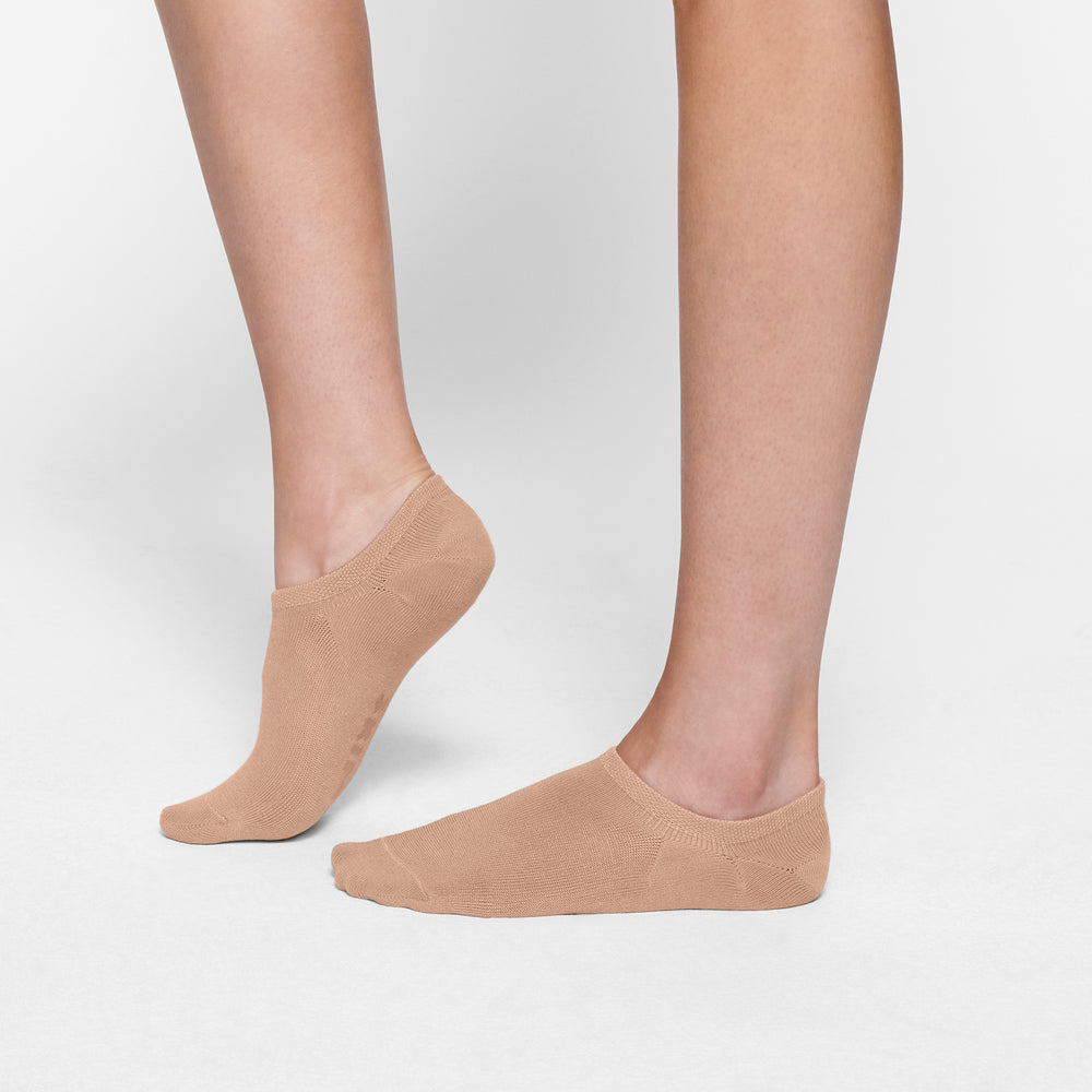 Skims EVERYDAY LOW RIB ANKLE Sokken Beige | 70POCWNLR