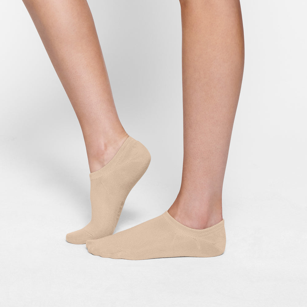 Skims EVERYDAY LOW RIB ANKLE Sokken Bruin | 76RMYAFTQ