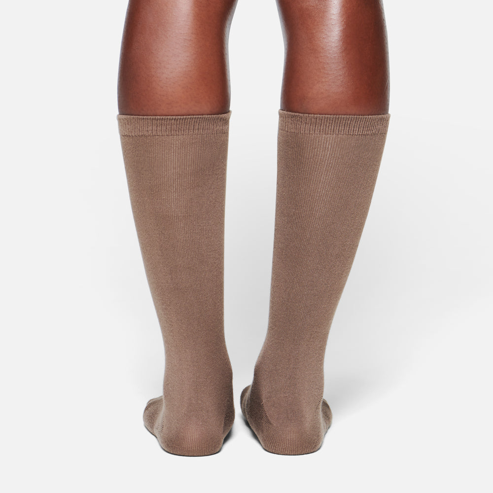 Skims EVERYDAY MID CALF Sokken Abrikoos | 10TPOQFXU