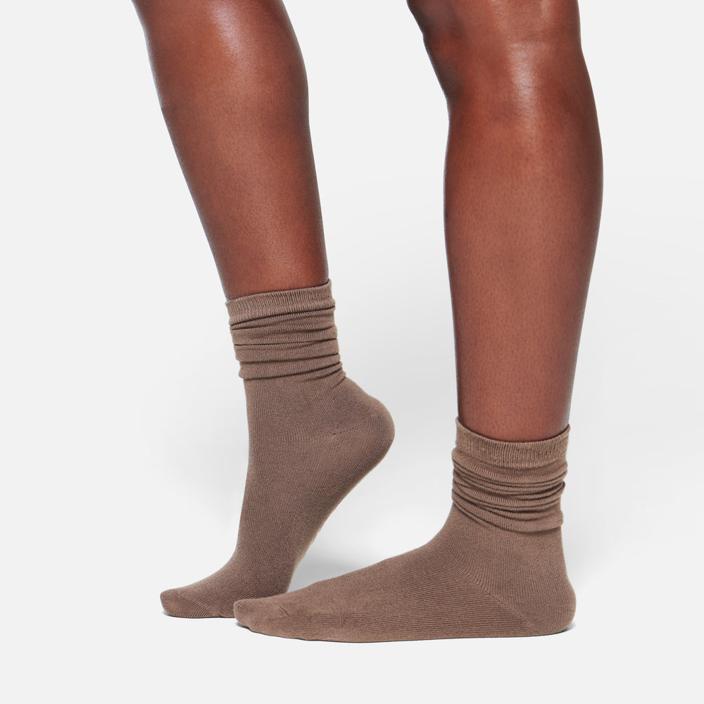 Skims EVERYDAY MID CALF Sokken Abrikoos | 10TPOQFXU