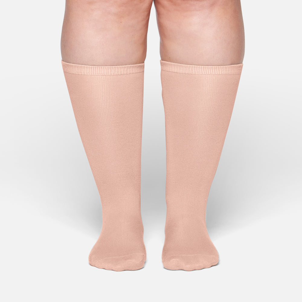 Skims EVERYDAY MID CALF Sokken Beige | 05IGWKTNB