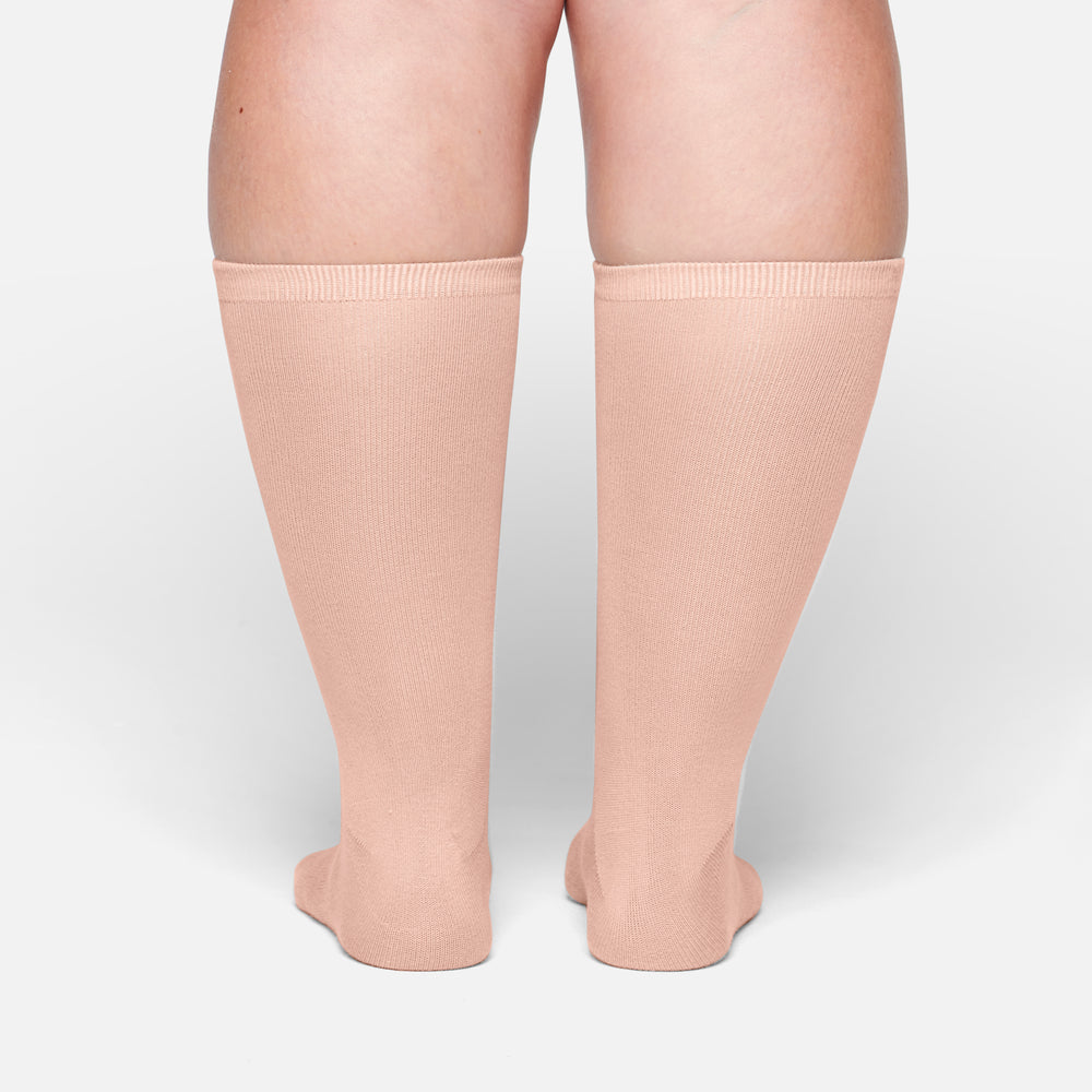 Skims EVERYDAY MID CALF Sokken Beige | 05IGWKTNB