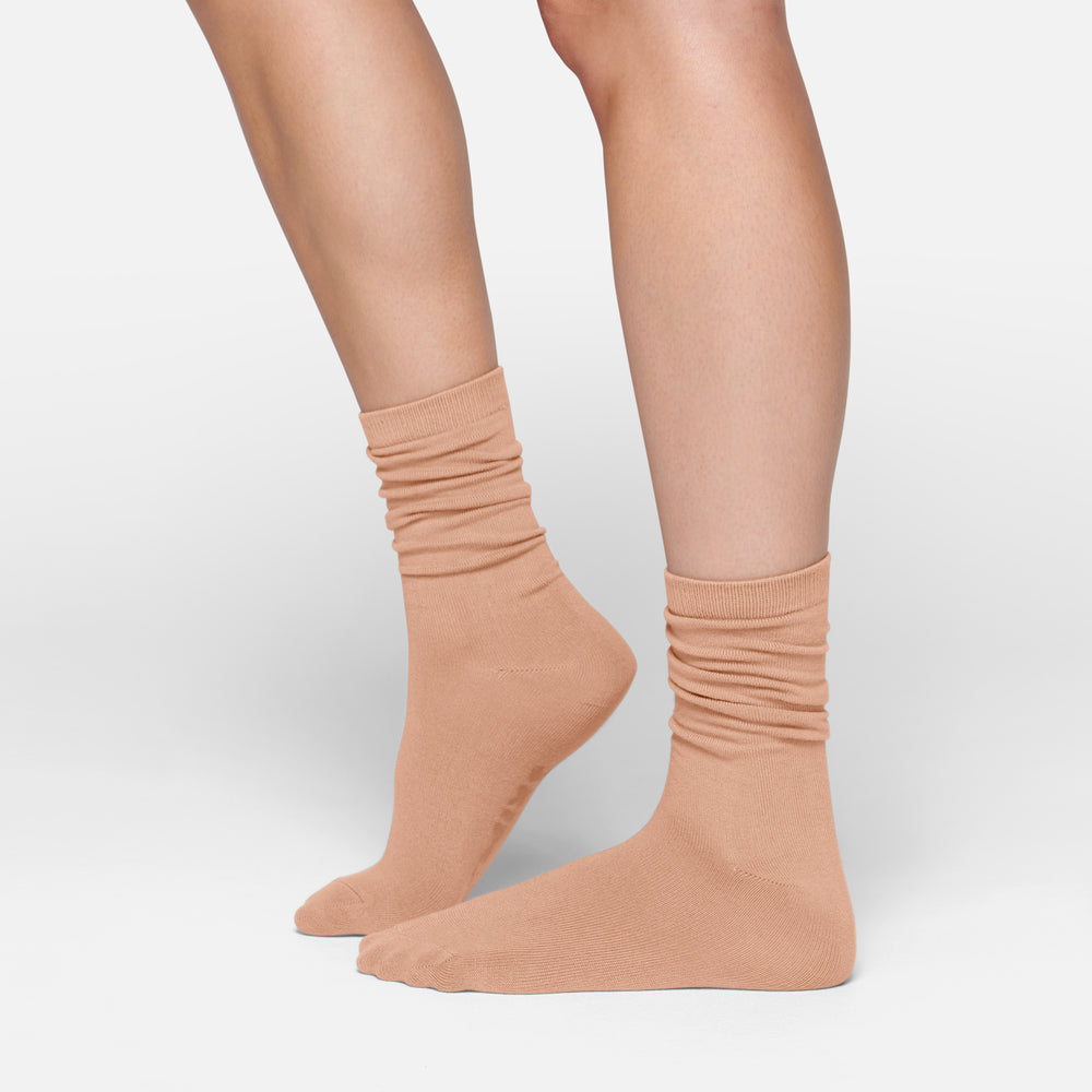 Skims EVERYDAY MID CALF Sokken Beige | 74QMPNGBY