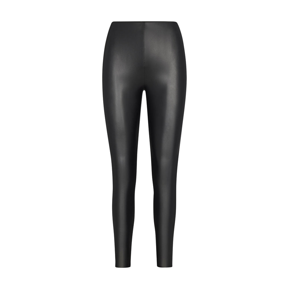 Skims FAUX LEATHER Leggings Zwart | 97CVUEANB