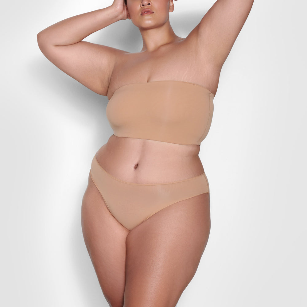Skims FITS EVERYBODY Bandeau Bra Beige | 37FLXCBGA