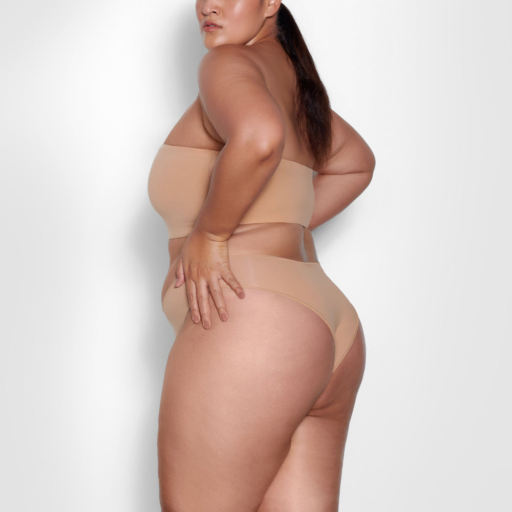 Skims FITS EVERYBODY Bandeau Bra Beige | 37FLXCBGA