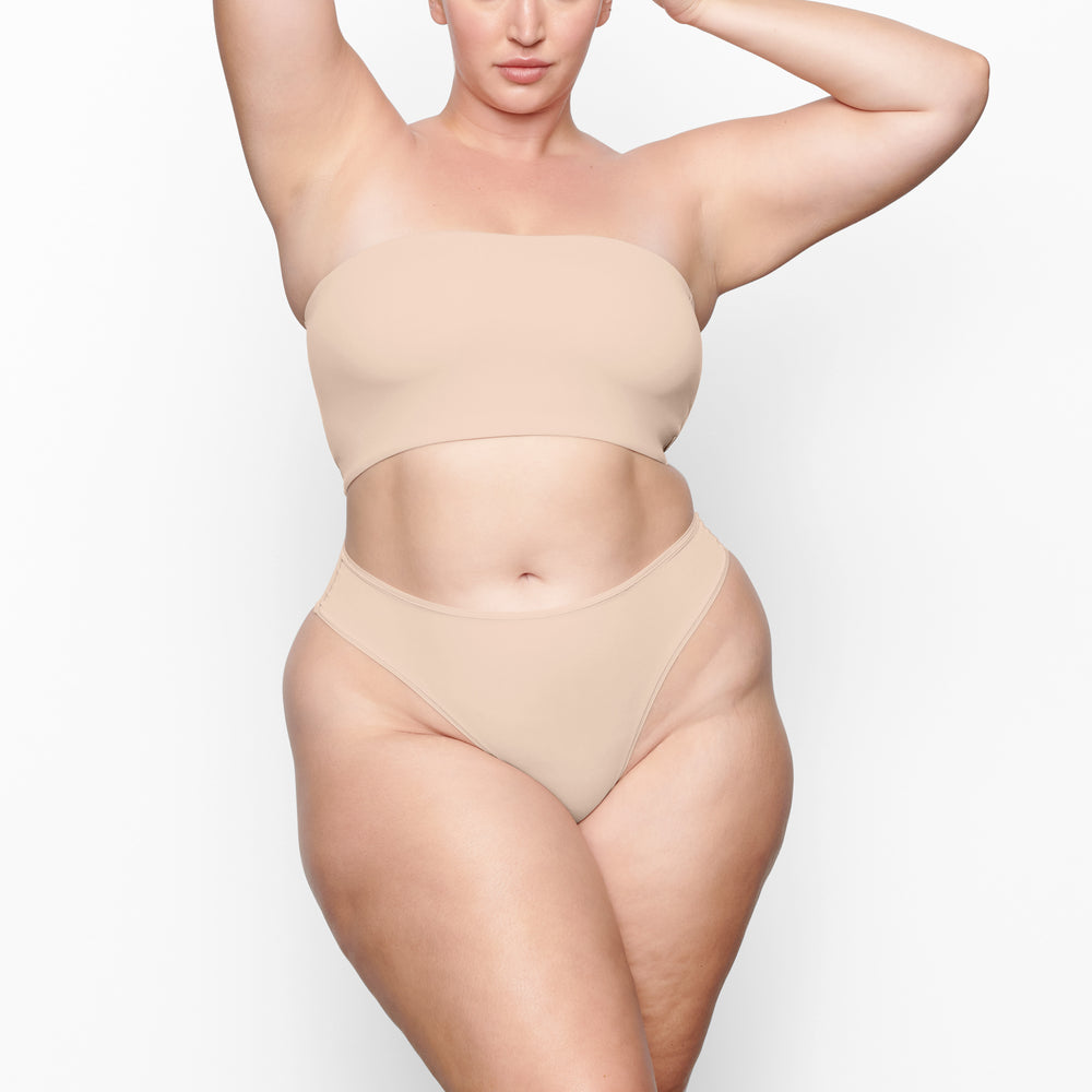 Skims FITS EVERYBODY Bandeau Bra Beige | 58HNERQAF