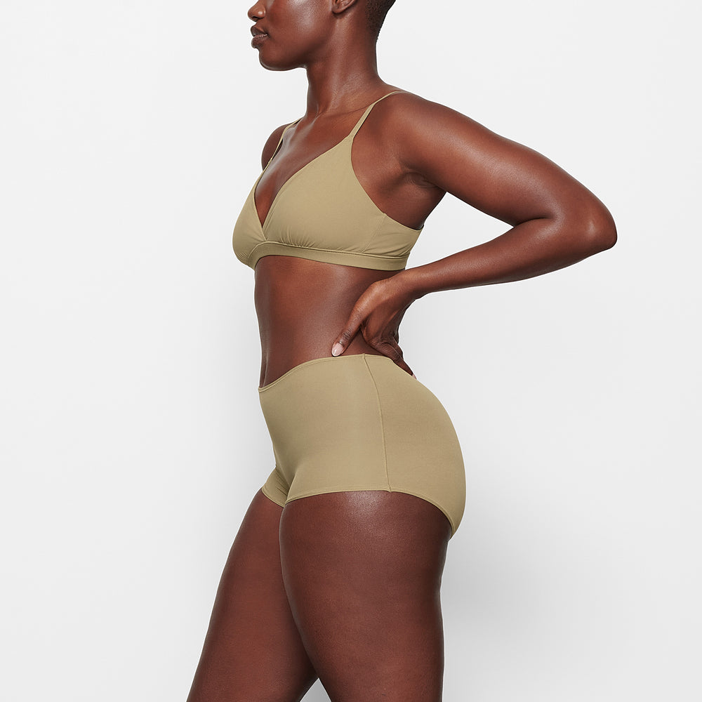 Skims FITS EVERYBODY Boy Short Khaki | 71LPHBVOA